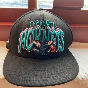 Throwback Charlotte Hornets Vintage Leather Strap